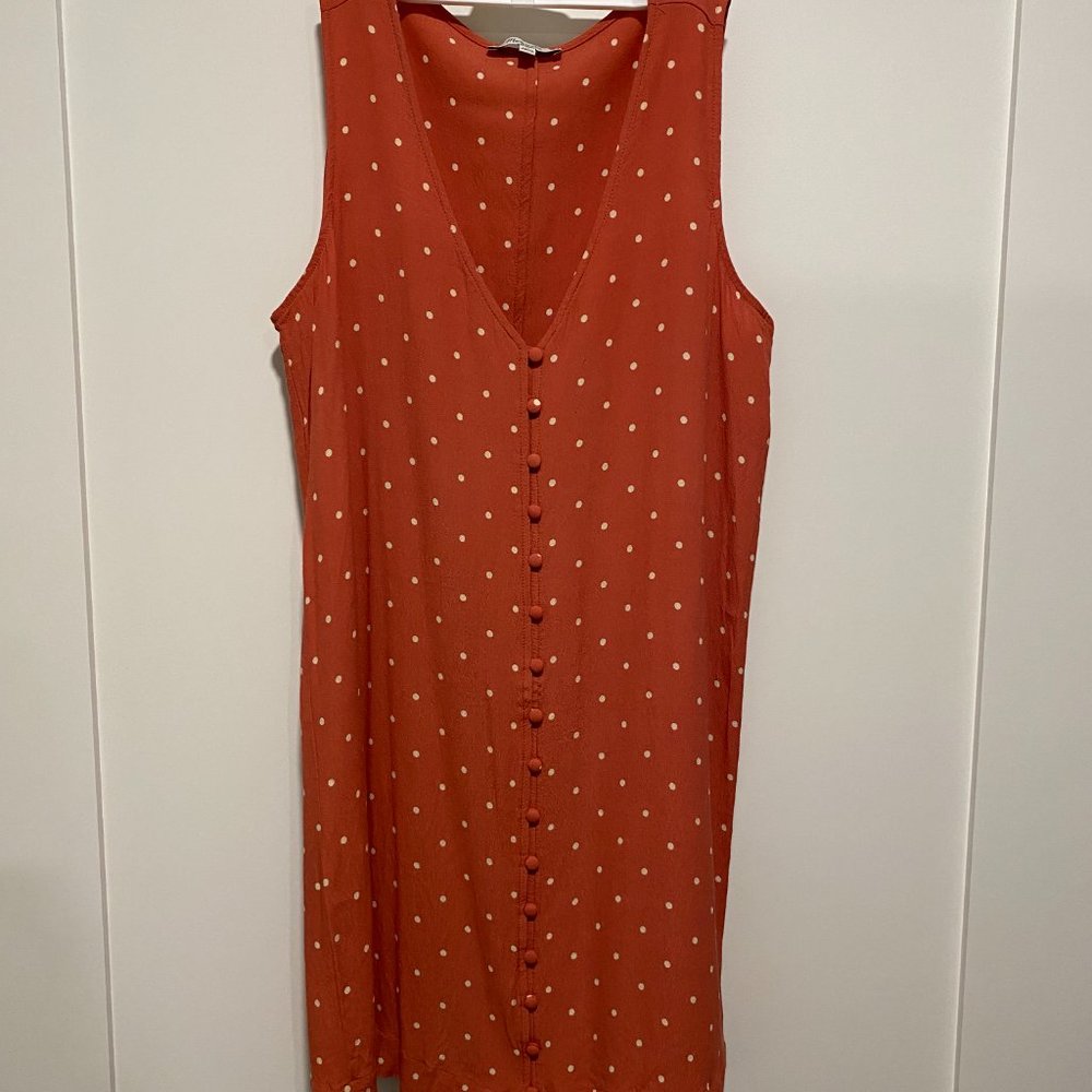 Madewell summer polka dot dress (size medium)